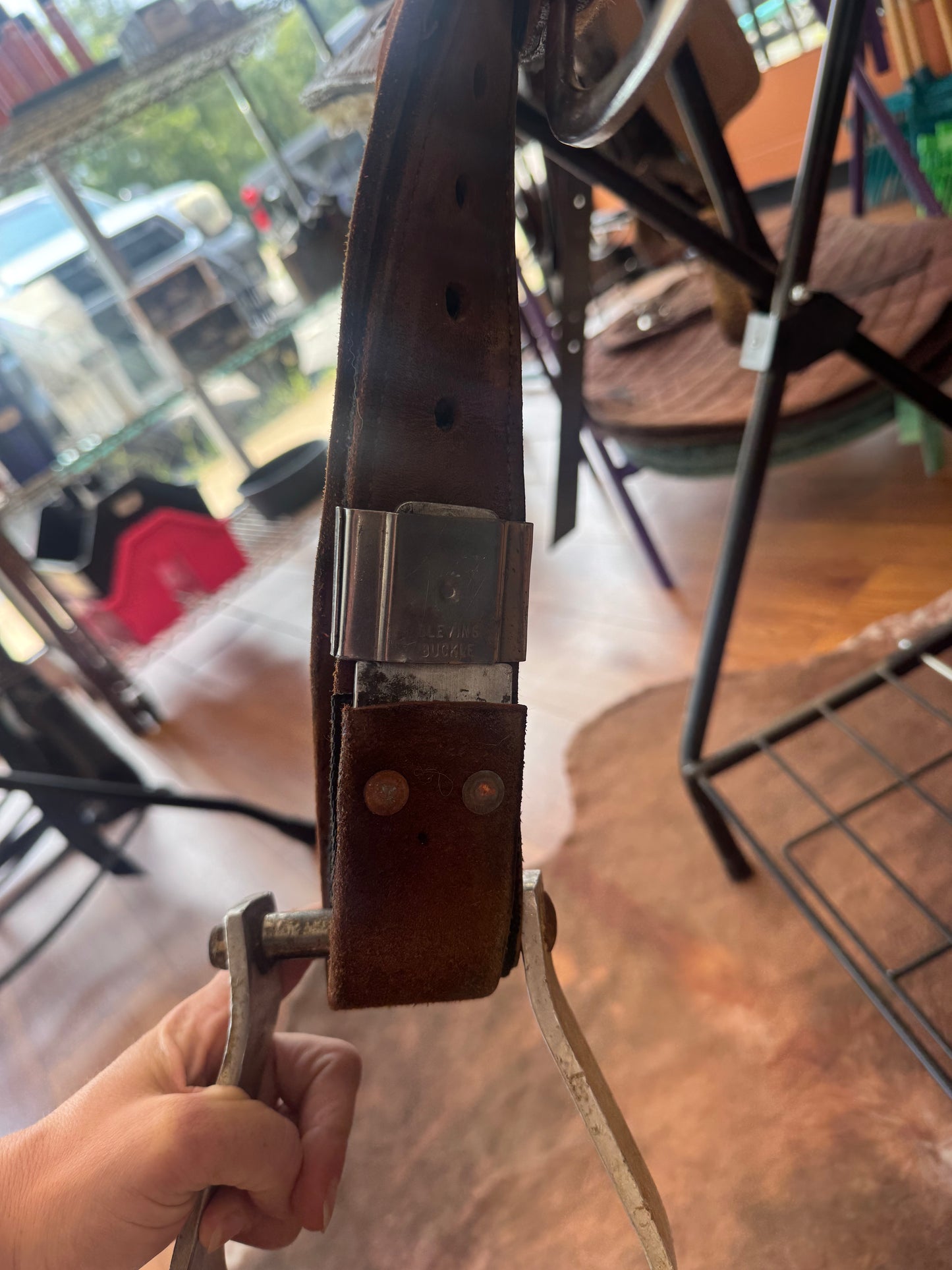 13” TexTan Barrel Barrel Saddle Used