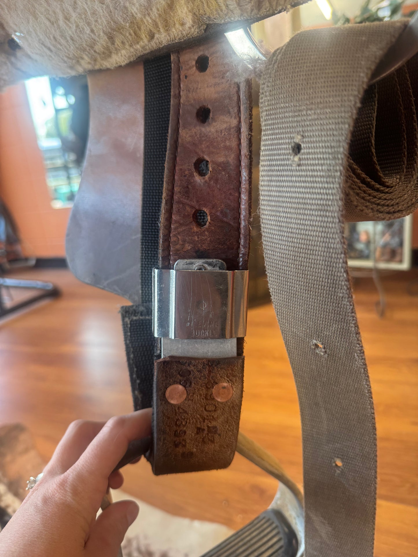13” Hereford Barrel Saddle Used