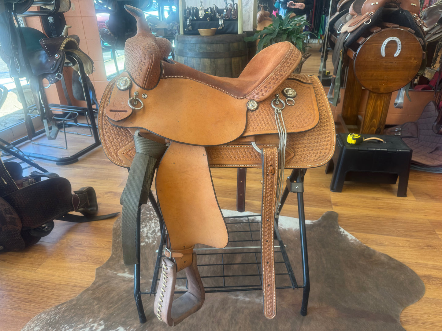 16” Custom Frank Foster Mule Saddle