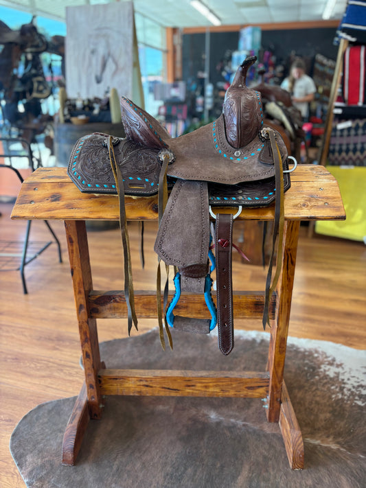 10” Double T Youth Saddle