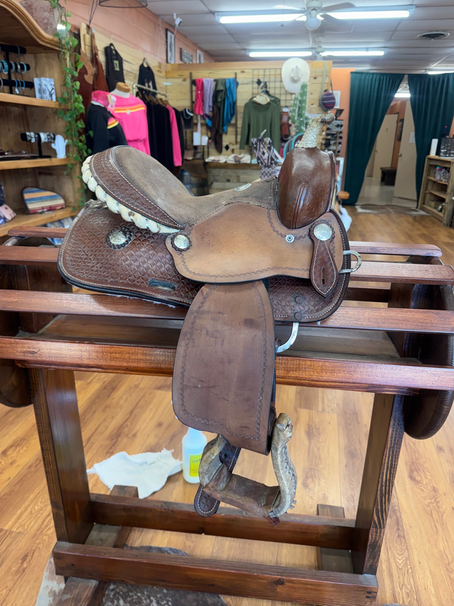 12” Double T Pony Saddle