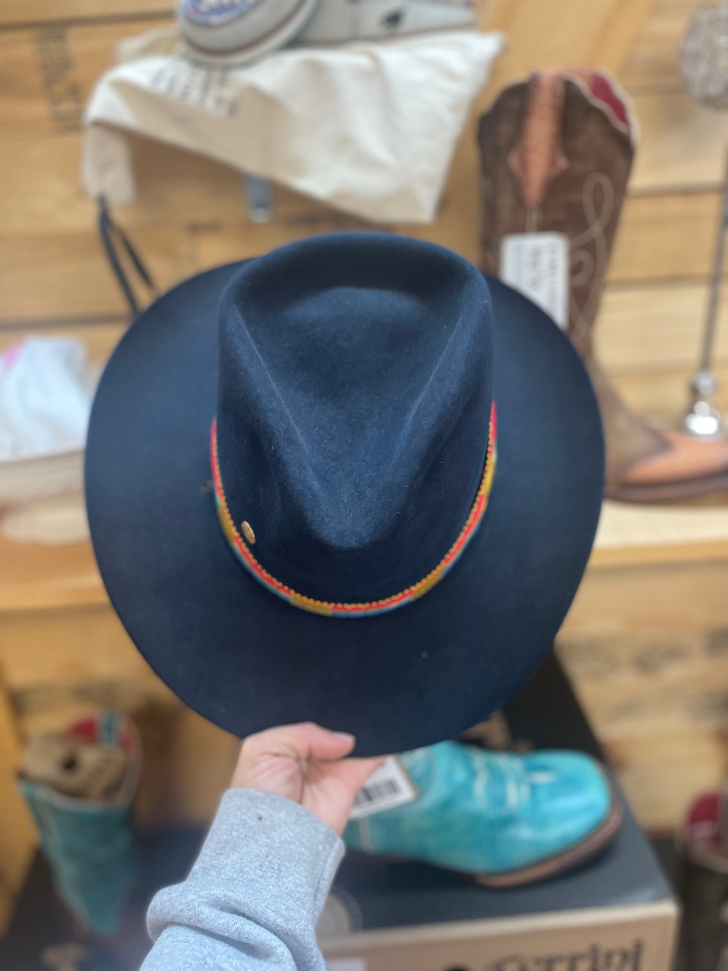 Resistol Navy Hotdoggers Cowboy Hat 7 1/8 (Vintage)