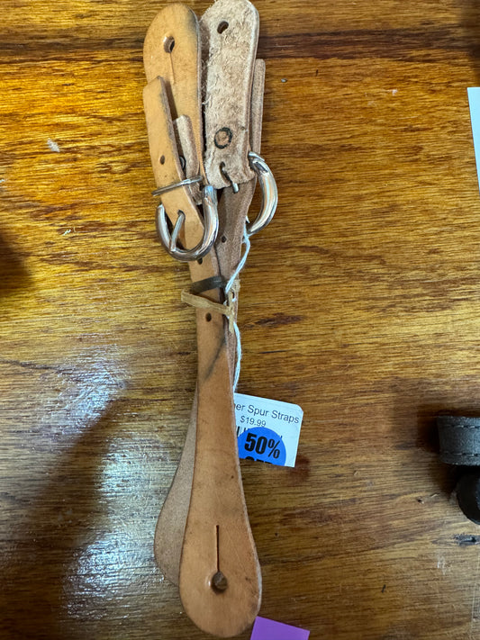 Leather Spur Straps