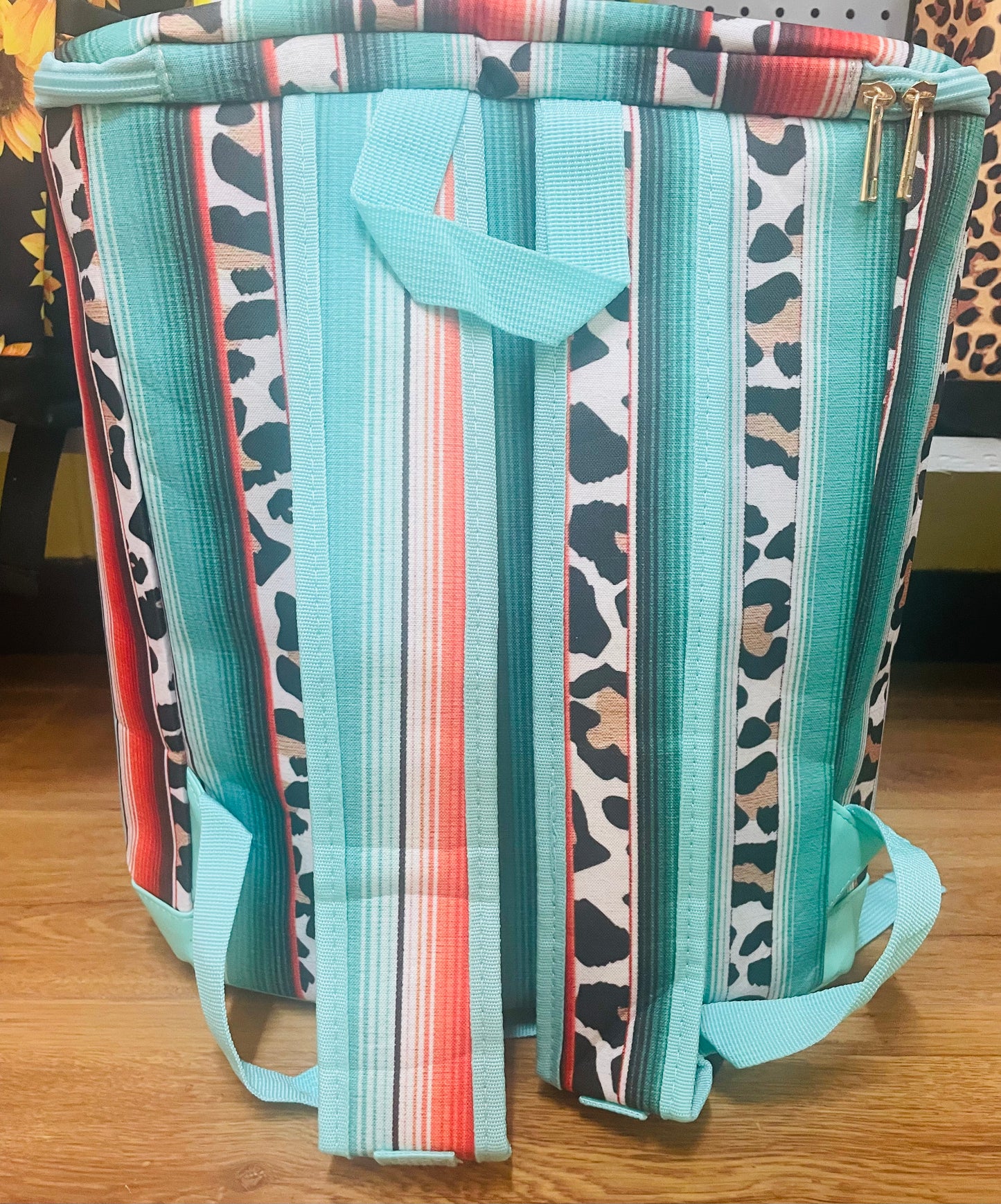 Patterned Backpack Coolers - tkh