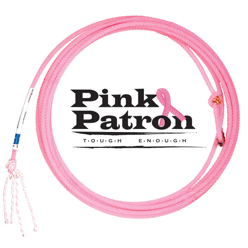 Pink Patron Heel Rope 31"