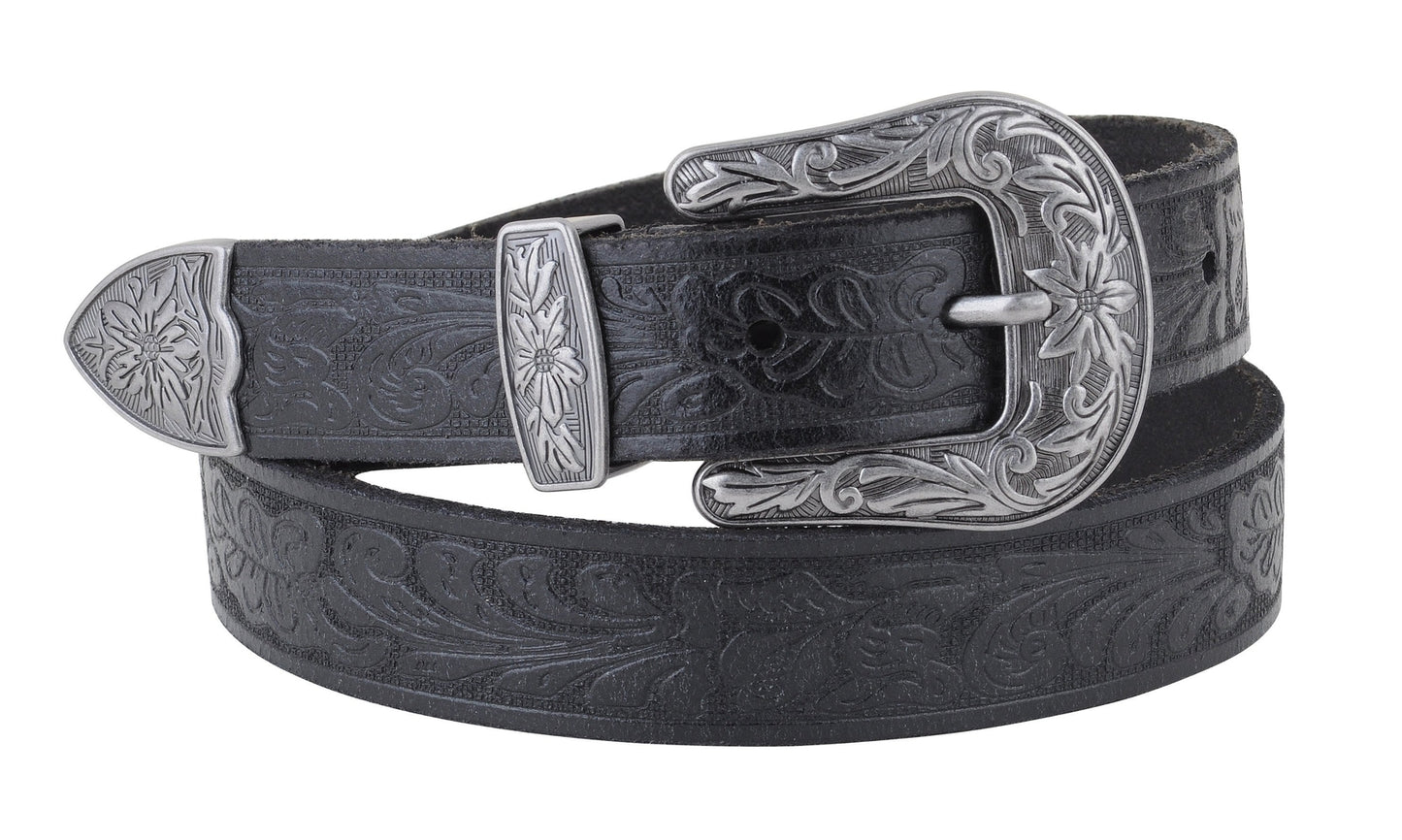 Western Tooled Vintage Buckle