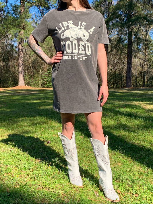 Life is a Rodeo Tee Dress