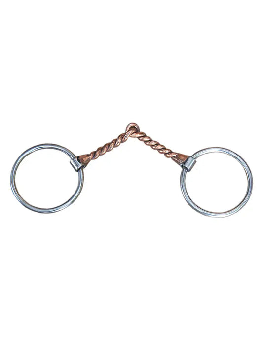 Hilason 5" Twisted Copper Wire Bit