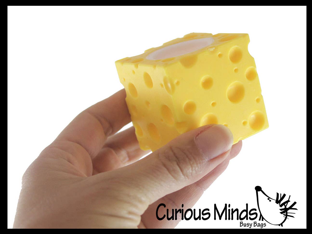 1 Mouse in Cheese - Adorable Pop Up - Cute Squeeze Toy - Fun