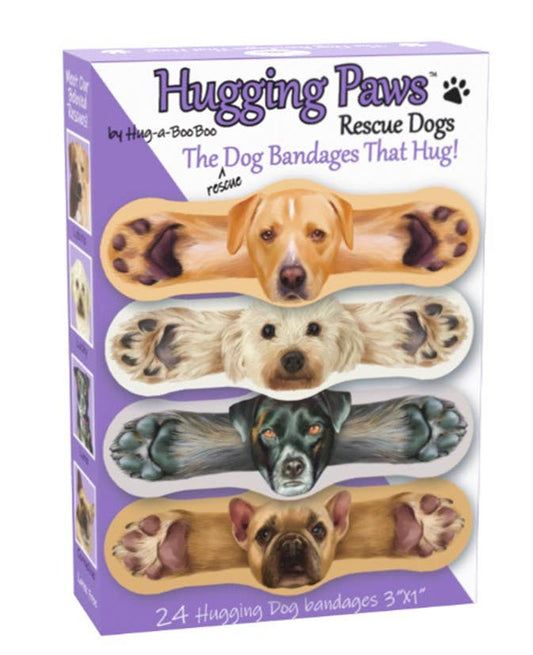 "Hugging Paws Rescue Dogs" Bandages 24ct