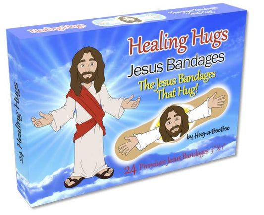 "Healing Hugs" Fun Novelty Jesus Bandages