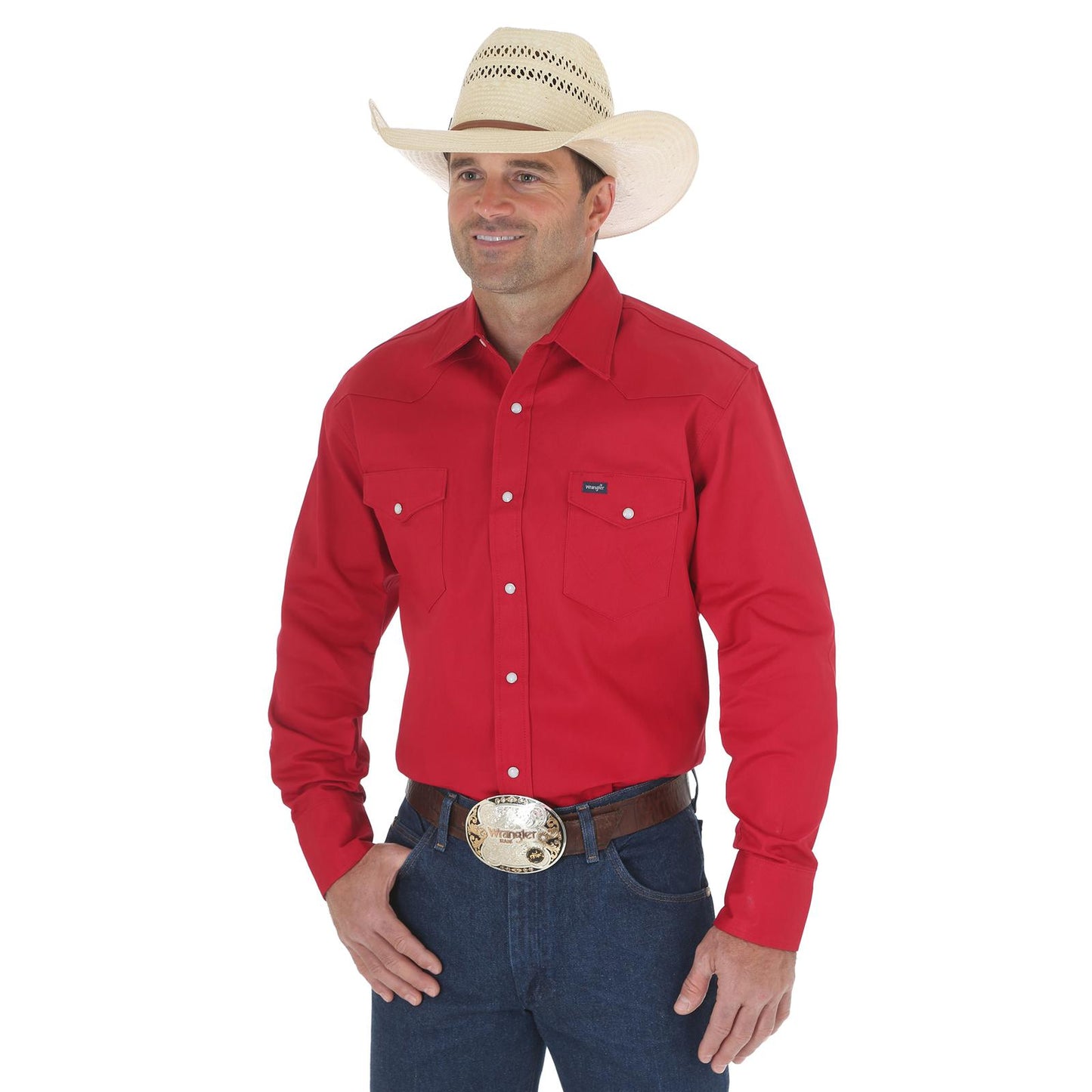 MS70619 - Mens Authentic Cowboy Cut® Work Shirt - Red