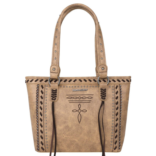 Montana West Embroidered Stitch Tote